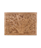Aranyani Tree of Life Jewelry Box With Tray - Hand Carved