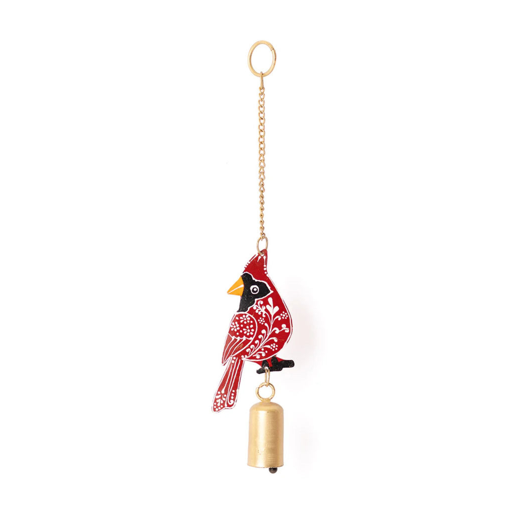 Metal Henna Wind Chimes - Hand Painted