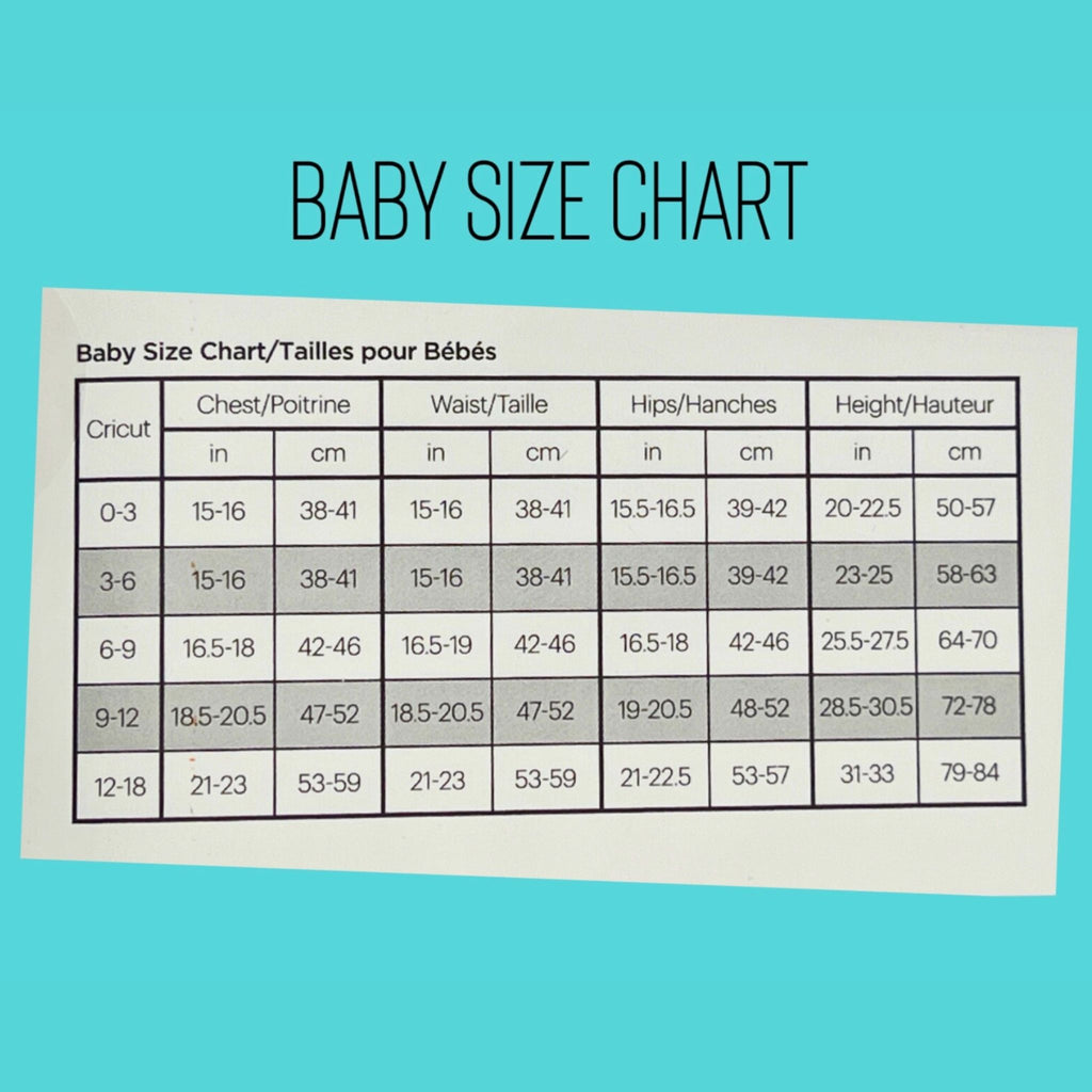Cricut Sublimation Apparel Blanks - Kids Bodysuits and T-Shirts
