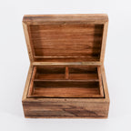 Aranyani Tree of Life Jewelry Box With Tray - Hand Carved