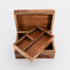 Aranyani Tree of Life Jewelry Box With Tray - Hand Carved