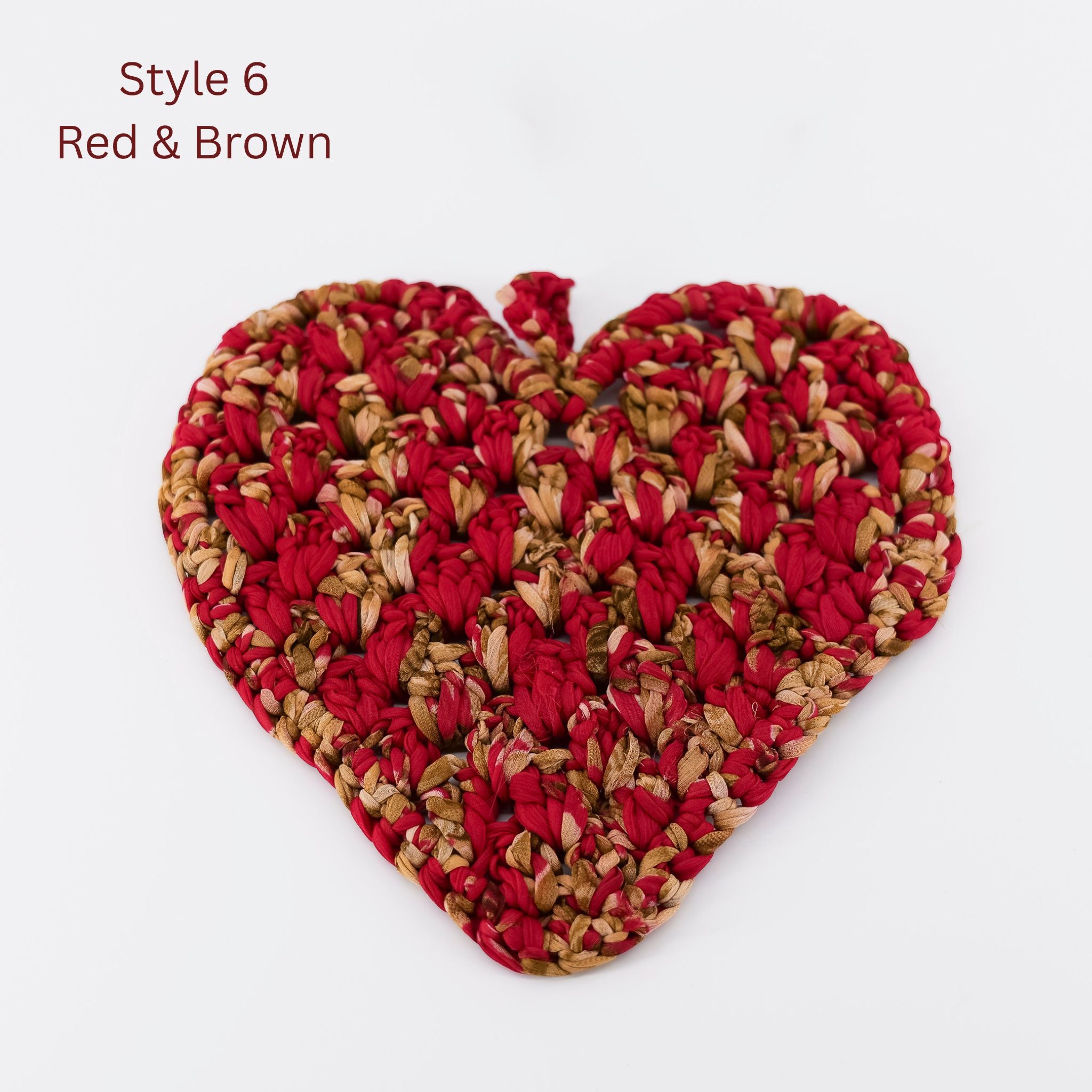 Heart Trivet - Assorted Upcycled Sari
