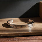 Free Spirit Cuff Bracelet - Surgical Stainless Steel