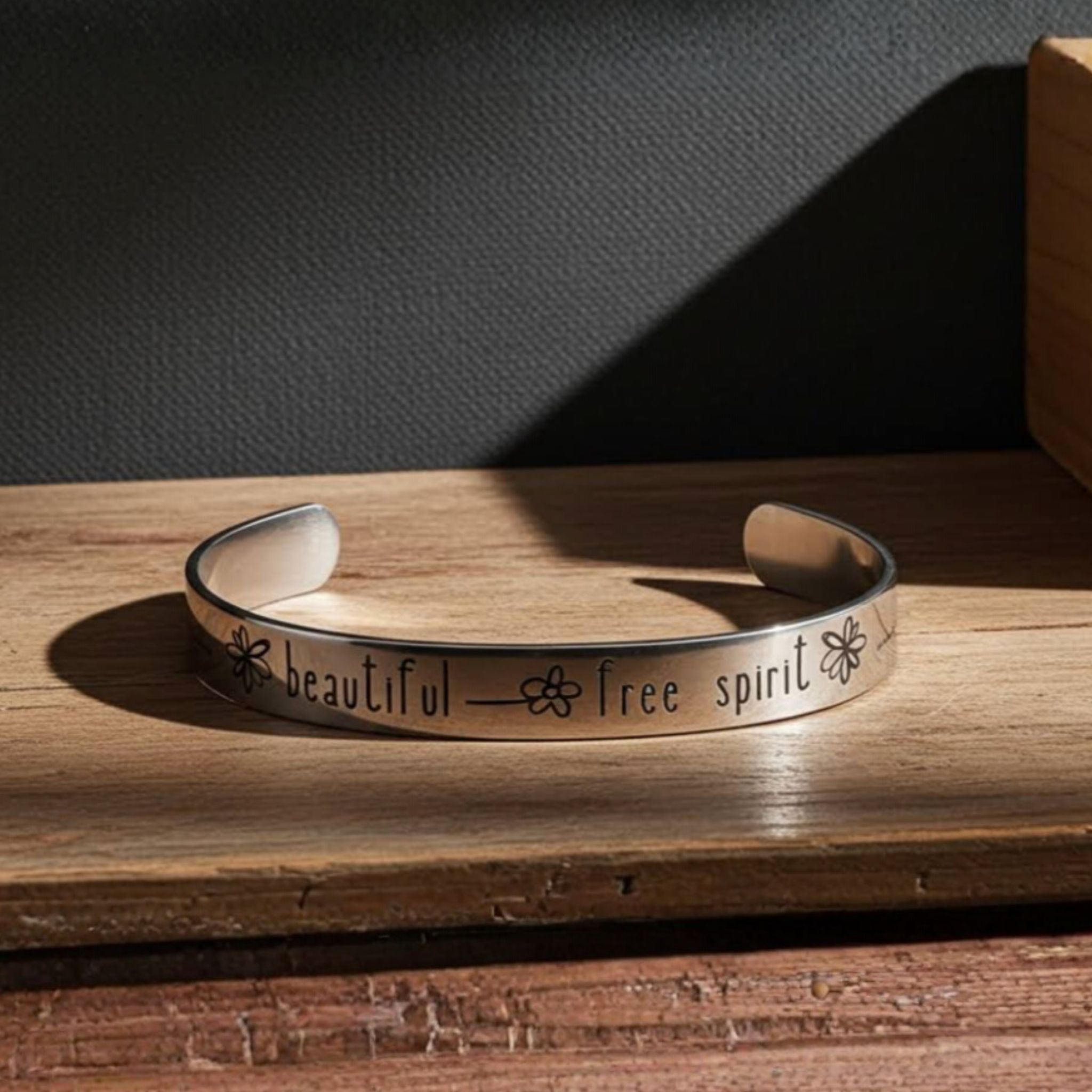 Free Spirit Cuff Bracelet - Surgical Stainless Steel