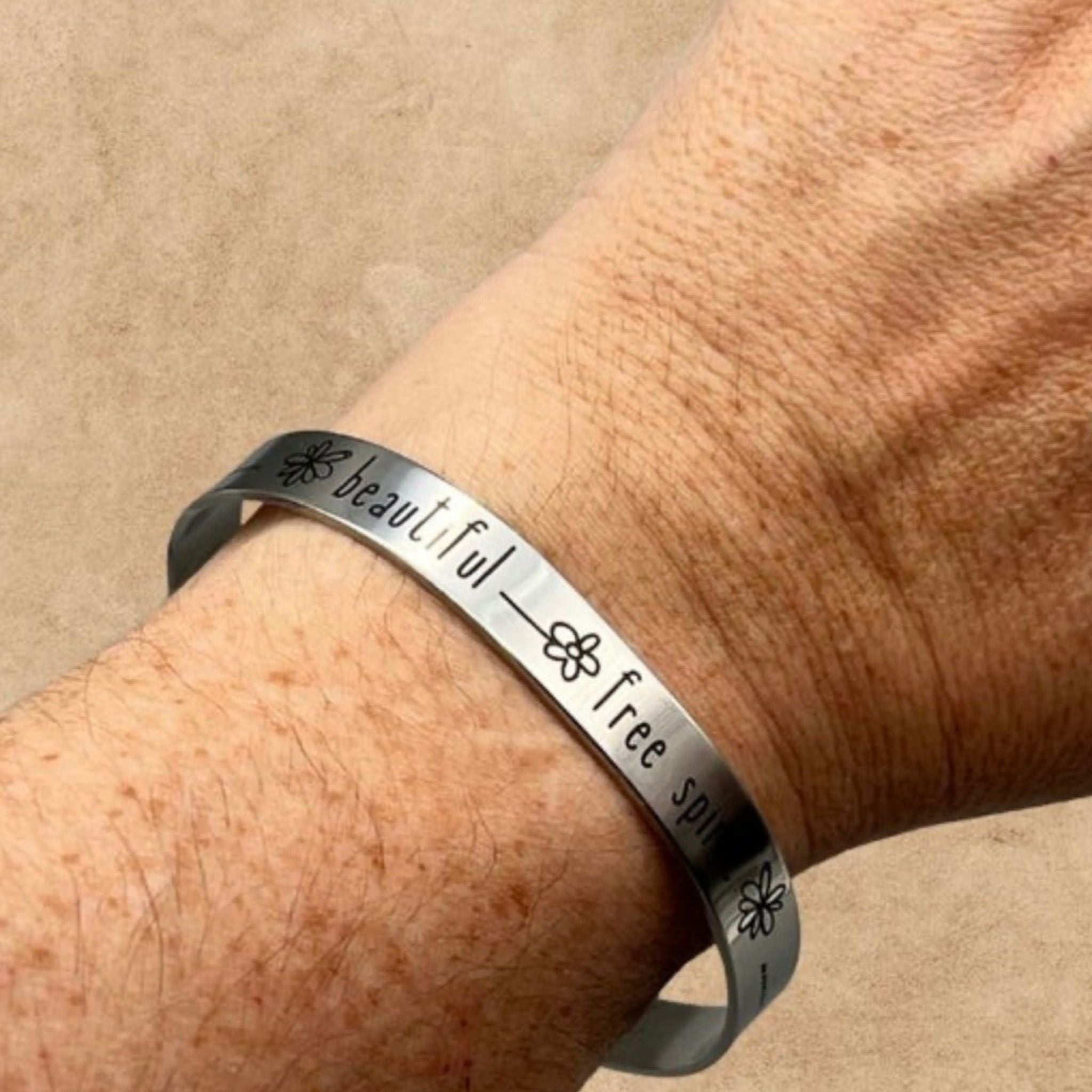 Free Spirit Cuff Bracelet - Surgical Stainless Steel