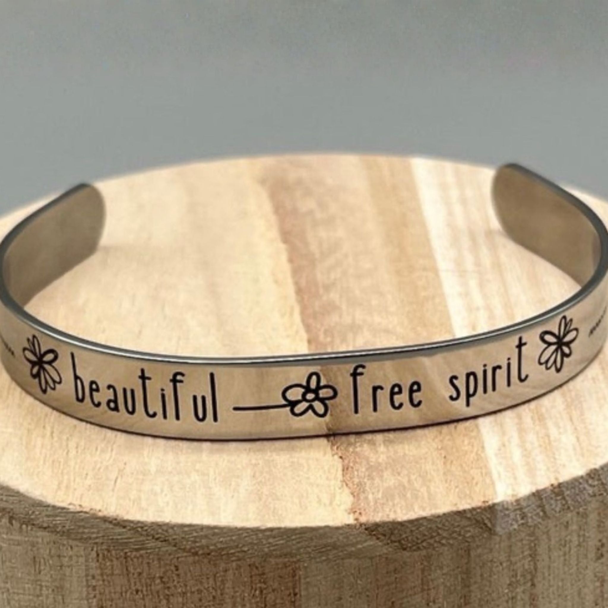 Free Spirit Cuff Bracelet - Surgical Stainless Steel