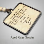Handwriting Wood Ornaments, Turn Special Notes into a Keepsake