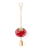 Metal Henna Wind Chimes - Hand Painted