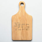 Custom Handwriting Recipe Cutting Boards