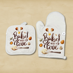 Pot Holder and Oven Mitt Sets