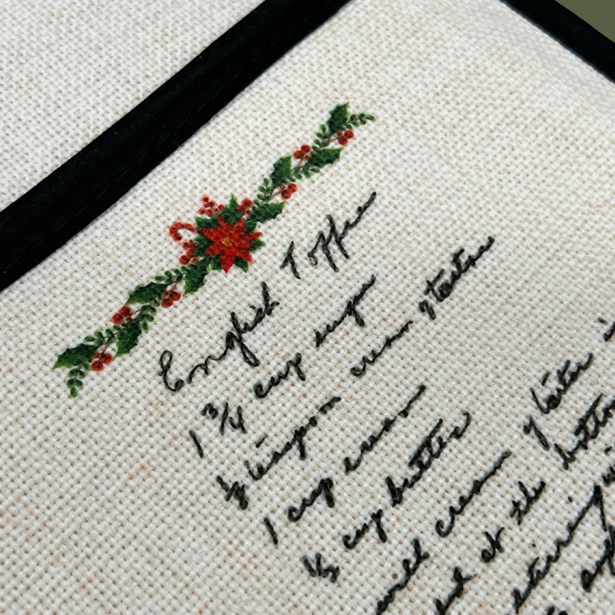 Premium Custom Hot Pads - Add Your Handwritten Recipe to a Potholder