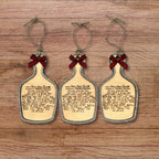 Custom Handwritten Recipe Wood Ornament