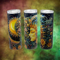 Sun Goddess - Glow in the Dark Tumbler (Green Glow) - 20 oz