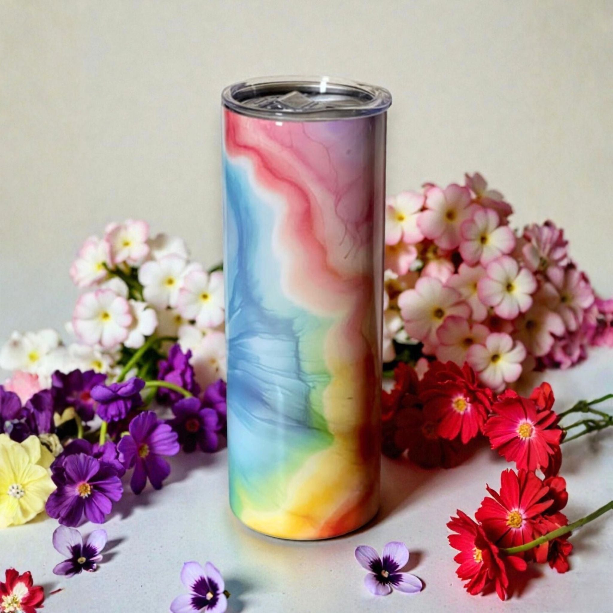 Tie Dye Tumbler - Stainless Steel - 20 Oz
