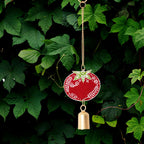 Metal Henna Wind Chimes - Hand Painted
