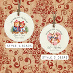 Personalized Couples Christmas Ornaments | Growing Old Together Keepsake
